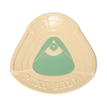 Play Ball Soap Dish serving and catchall piece, with a clean, polished finish and distinctive shape or artwork; useful for snacks and small bites, or for organizing jewelry, keys, and countertop essentials. Primary product view highlights the overall design and proportions.