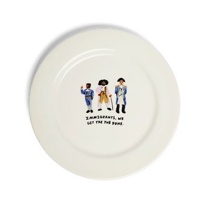 HAMILTON - IMMIGRANTS SIDE PLATE (7.12