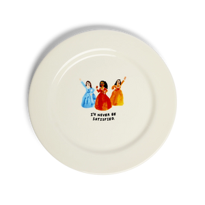 HAMILTON - I'LL NEVER BE SATISFIED SIDE PLATE (7.12