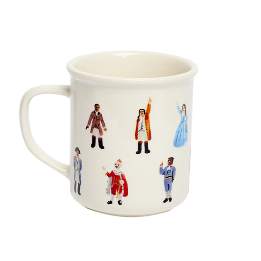 Hamilton - Cast Mug ceramic drinkware, with a clean, polished finish and distinctive shape or artwork; a comfortable everyday choice for coffee, tea, cocoa, or desk-side sipping. Alternate product view shows more of the shape, finish, and design details.