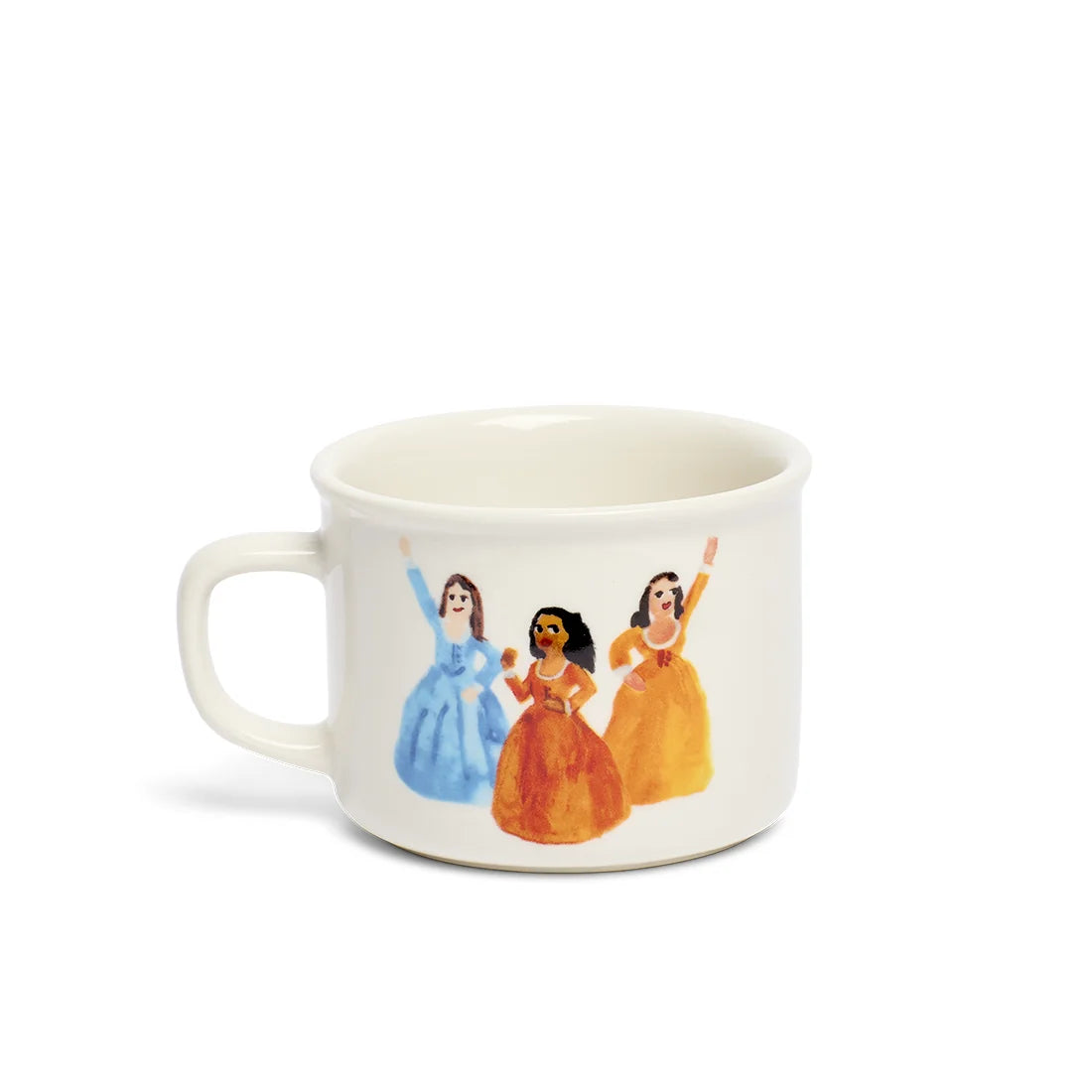 HAMILTON - SISTERS - NEVER SATISFIED MUG (7.7OZ)