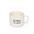 HAMILTON - SISTERS - NEVER SATISFIED MUG (7.7OZ)