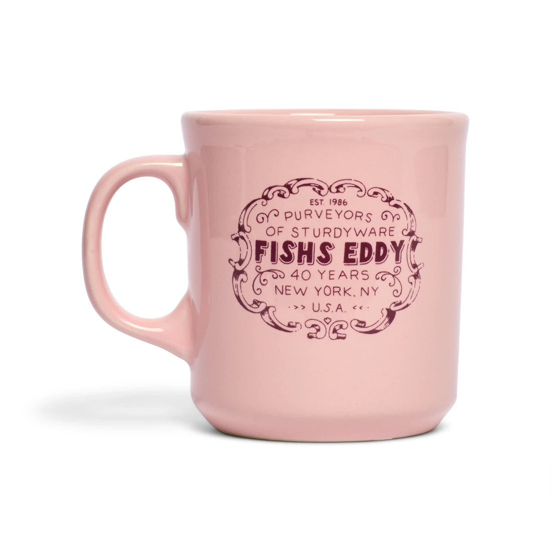 FE 40TH ANNIVERSARY MUG - PINK (15OZ)