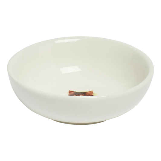 All in the Family - Pussy Bowl versatile tableware, with a clean, polished finish and distinctive shape or artwork; useful for cereal, soup, snacks, sides, desserts, or everyday prep and serving. Alternate product view shows more of the shape, finish, and design details.