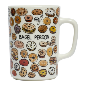 BEN LENOVITZ - BAGEL PERSON MUG (10OZ)