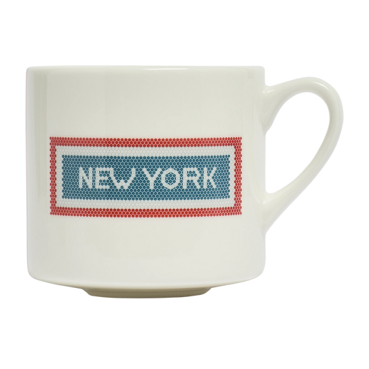 Bridge & Tunnel - Tunnel Vision Mug ceramic drinkware, with a clean, polished finish and distinctive shape or artwork; a comfortable everyday choice for coffee, tea, cocoa, or desk-side sipping. Primary product view highlights the overall design and proportions.