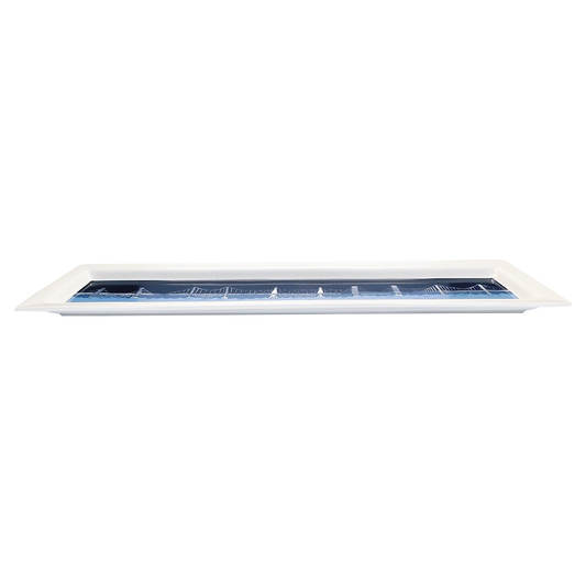 Bridge & Tunnel - Bridge Platter serving ware, with a clean, polished finish and distinctive shape or artwork; a generous centerpiece for appetizers, mains, desserts, or sharing at the table. Alternate product view shows more of the shape, finish, and design details.