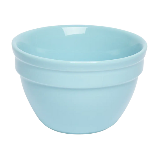 Colorware - Everything Bowls - Sky Blue versatile tableware, with a clean, polished finish and distinctive shape or artwork; useful for cereal, soup, snacks, sides, desserts, or everyday prep and serving. Alternate product view shows more of the shape, finish, and design details.