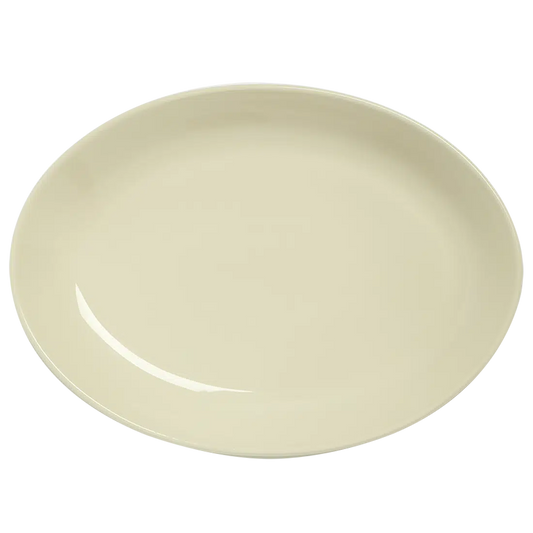 Diner Whites - Small Platter serving ware, with a clean, polished finish and distinctive shape or artwork; a generous centerpiece for appetizers, mains, desserts, or sharing at the table. Primary product view highlights the overall design and proportions.