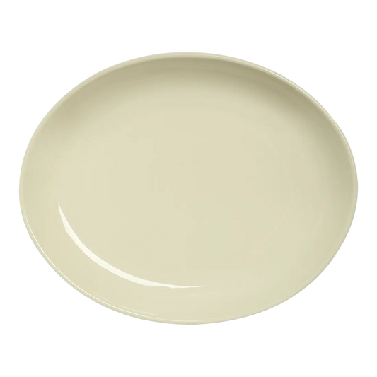 Diner Whites - Medium Platter serving ware, with a clean, polished finish and distinctive shape or artwork; a generous centerpiece for appetizers, mains, desserts, or sharing at the table. Primary product view highlights the overall design and proportions.