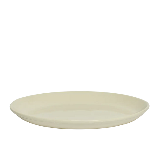 Diner Whites - Medium Platter serving ware, with a clean, polished finish and distinctive shape or artwork; a generous centerpiece for appetizers, mains, desserts, or sharing at the table. Alternate product view shows more of the shape, finish, and design details.