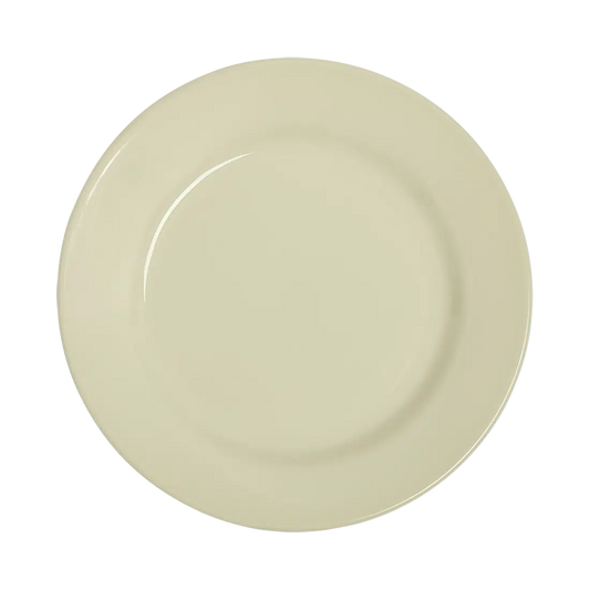 Diner Whites - App Plate tableware, with a clean, polished finish and distinctive shape or artwork; a useful size for meals, appetizers, desserts, snacks, or layered place settings. Primary product view highlights the overall design and proportions.