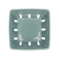Farmers Market - Berry Basket - Blue Grey open ceramic basket, with a clean, polished finish and distinctive shape or artwork; a decorative and useful way to serve berries, fruit, snacks, or display small kitchen items. Primary product view highlights the overall design and proportions.
