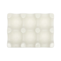 Farmers Market - 6 Egg Tray - White serving and catchall piece, with a clean, polished finish and distinctive shape or artwork; useful for snacks and small bites, or for organizing jewelry, keys, and countertop essentials. Primary product view highlights the overall design and proportions.