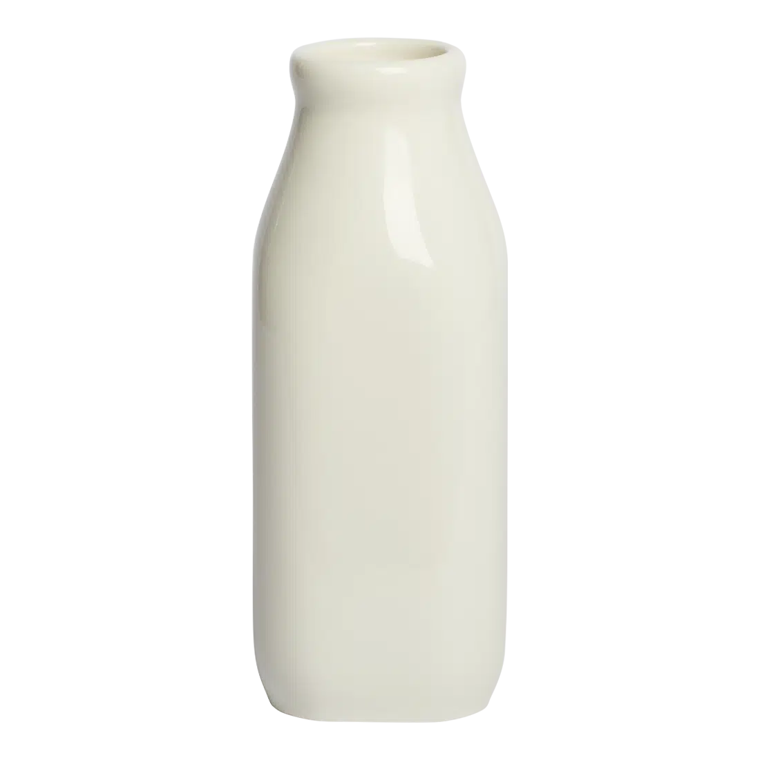 Farmers Market - Milk Jug - White pouring vessel, with a clean, polished finish and distinctive shape or artwork; handy for cream, milk, sauces, small-batch drinks, or as a compact tabletop accent. Alternate product view shows more of the shape, finish, and design details.