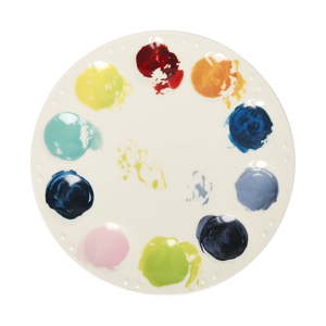 ARTIST PALETTE SIDE PLATE (6.9