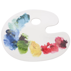 ARTIST PALETTE CHEESE TRAY (12