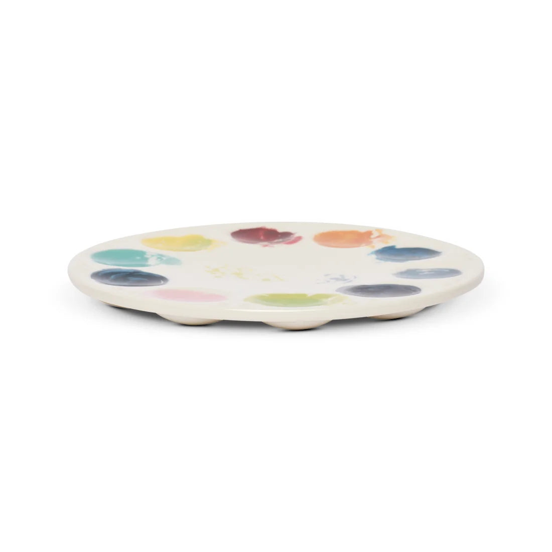 ARTIST PALETTE SIDE PLATE (6.9")