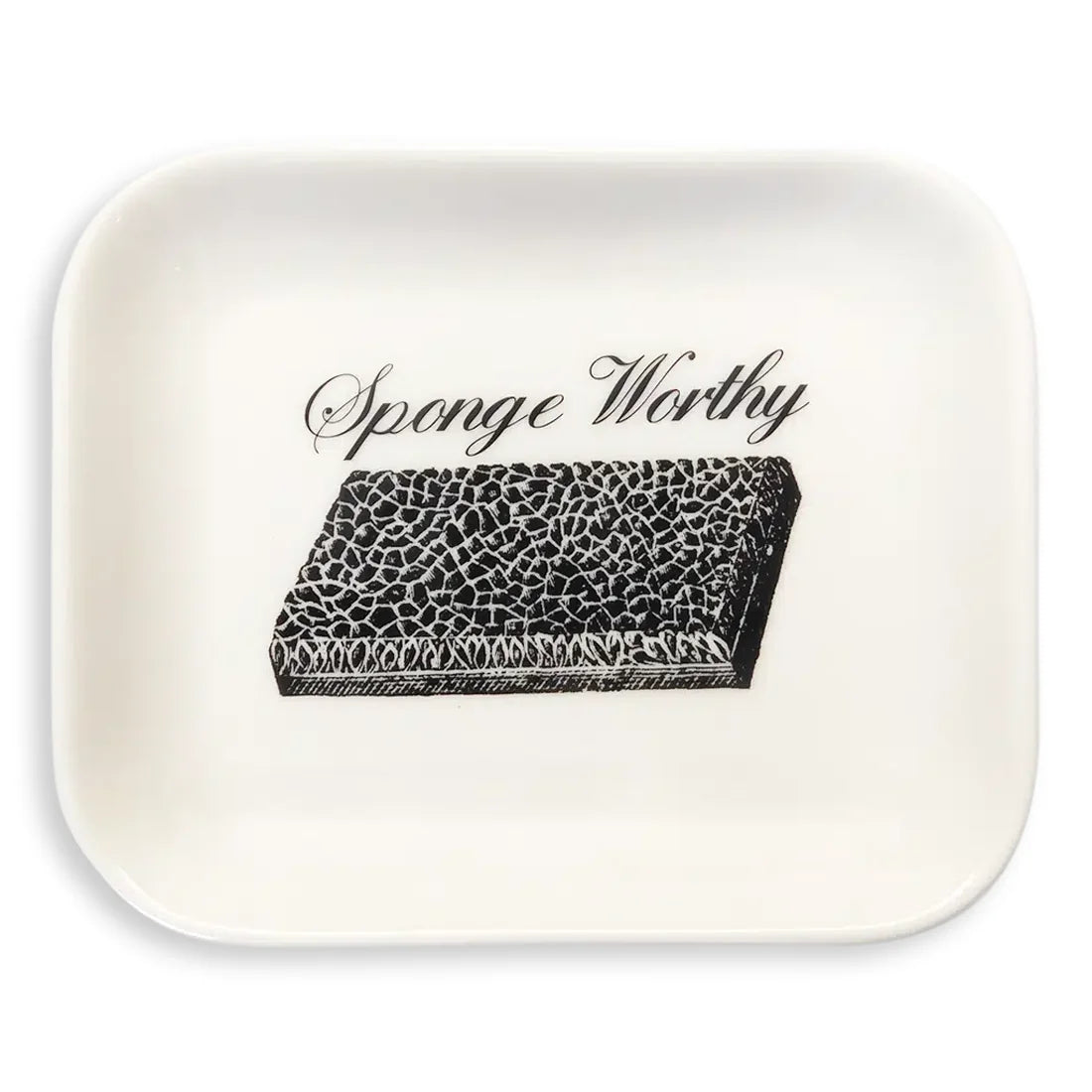 FUNNY LITTLE TRAYS - SPONGE WORTHY (5.5"x4.5")