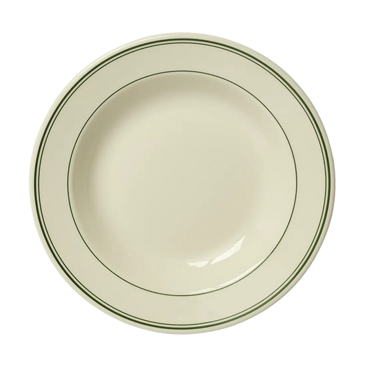 Hl Greenband - Soup Bowl versatile tableware, with a clean, polished finish and distinctive shape or artwork; useful for cereal, soup, snacks, sides, desserts, or everyday prep and serving. Primary product view highlights the overall design and proportions.