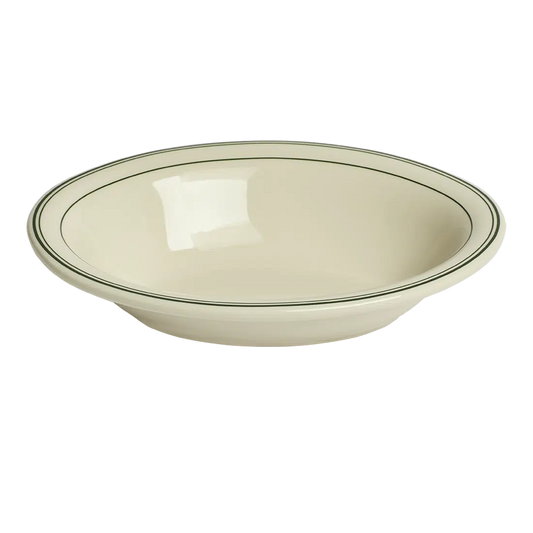 Hl Greenband - Baker versatile tableware, with a clean, polished finish and distinctive shape or artwork; useful for cereal, soup, snacks, sides, desserts, or everyday prep and serving. Primary product view highlights the overall design and proportions.