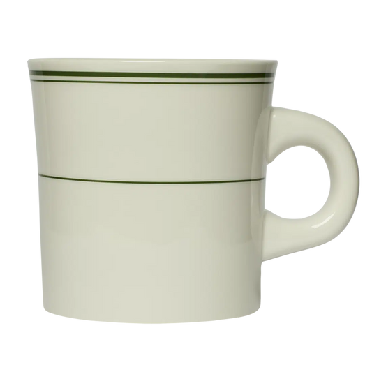 Hl Greenband - Crock countertop organizer, with a clean, polished finish and distinctive shape or artwork; helps keep utensils, spoons, packets, or small kitchen essentials tidy and easy to reach. Primary product view highlights the overall design and proportions.