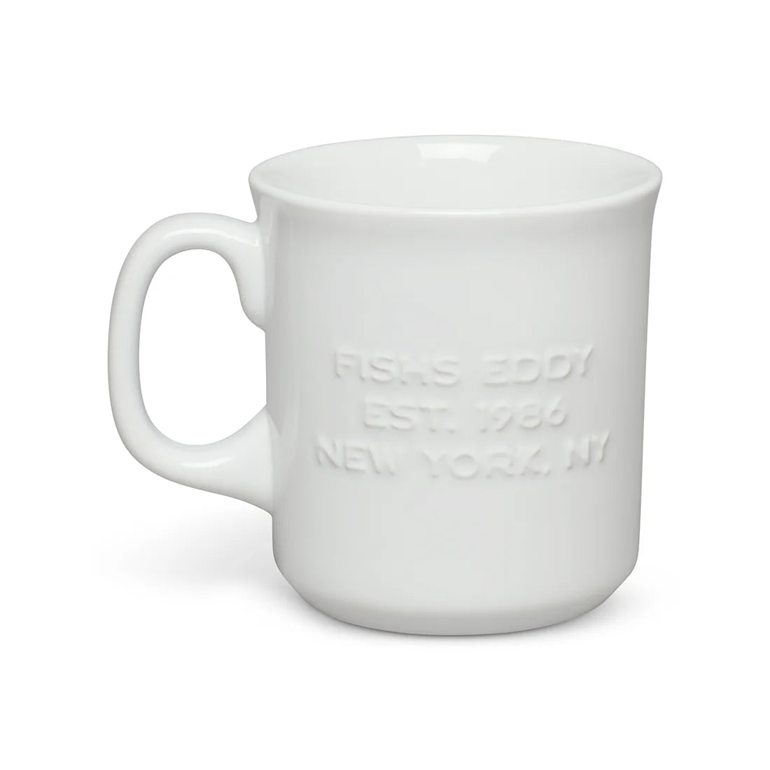 ITEM - FISHS EDDY EST 1986 MUG (16OZ)