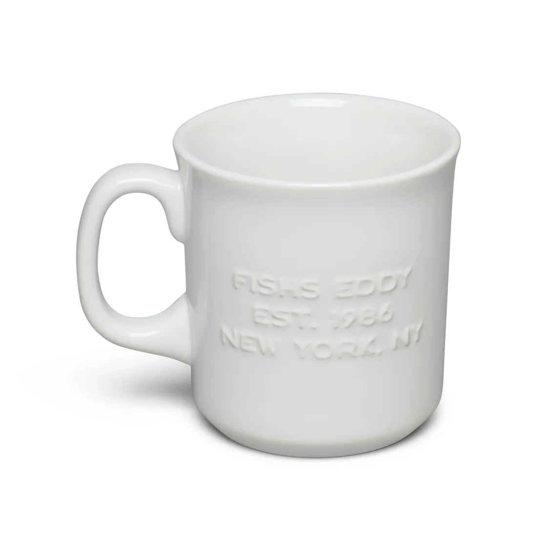 ITEM - FISHS EDDY EST 1986 MUG (16OZ)