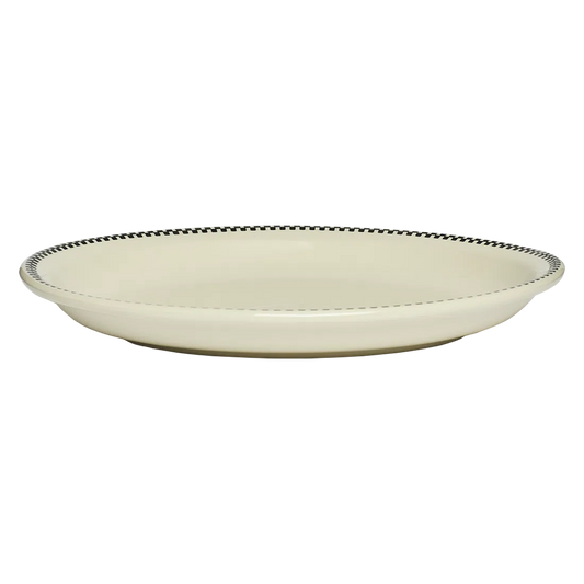 Checkerboard - Medium Platter serving ware, with a clean, polished finish and distinctive shape or artwork; a generous centerpiece for appetizers, mains, desserts, or sharing at the table. Alternate product view shows more of the shape, finish, and design details.