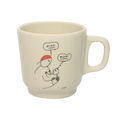 Liana Finck - Mine Mug ceramic drinkware, with a clean, polished finish and distinctive shape or artwork; a comfortable everyday choice for coffee, tea, cocoa, or desk-side sipping. Alternate product view shows more of the shape, finish, and design details.