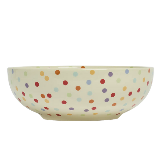 Spot on - Serving / Pasta Bowl versatile tableware, with a clean, polished finish and distinctive shape or artwork; useful for cereal, soup, snacks, sides, desserts, or everyday prep and serving. Alternate product view shows more of the shape, finish, and design details.