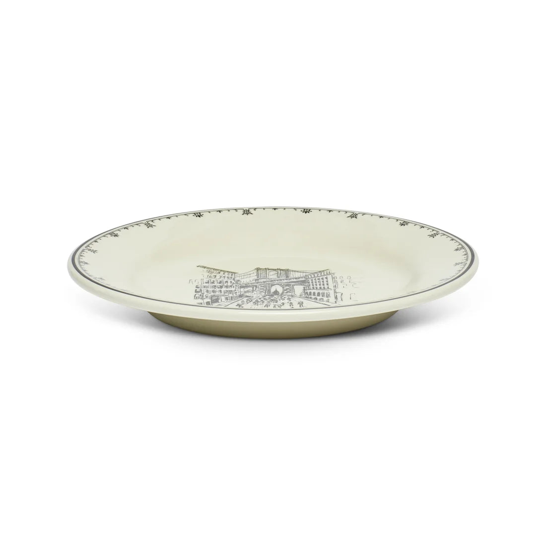 NYC TOILE - DUMBO PLATE (8.25")