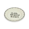 NYC TOILE - CART PLATE (8.25")