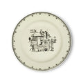 NYC TOILE - CART PLATE (8.25")