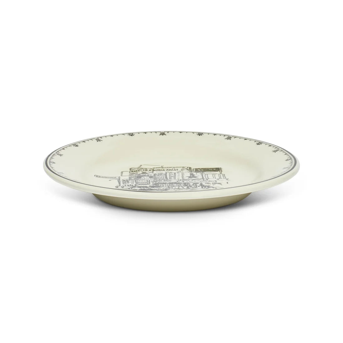 NYC TOILE - TIME SQ PLATE (8.25")