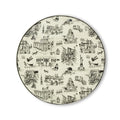 NYC TOILE - DINNER PLATE (10.25")