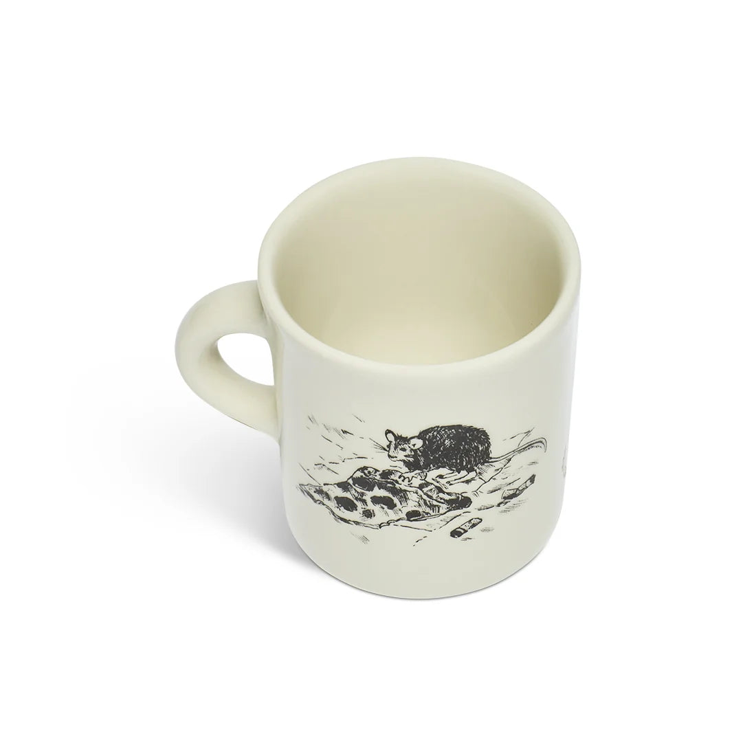 NYC TOILE - PIZZA RAT MUG (8.75OZ)
