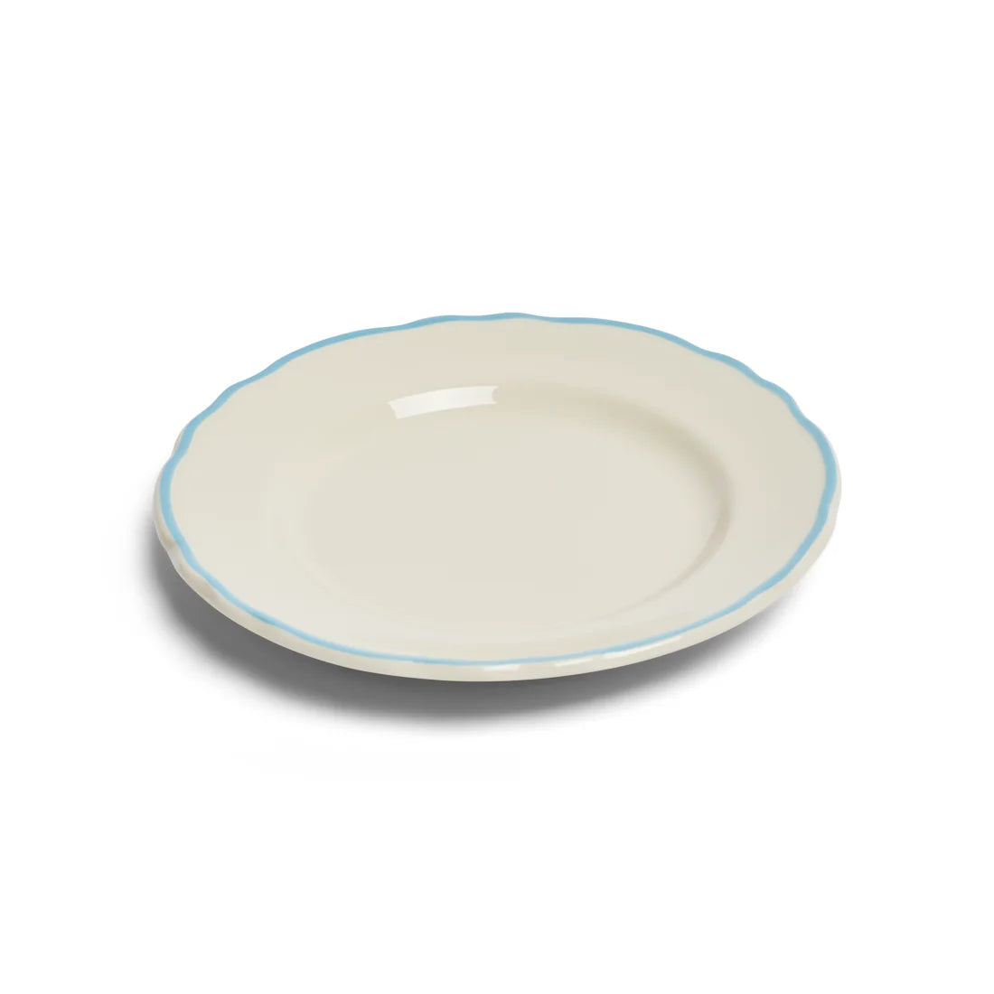 SKYBLUE SCALLOP - APP PLATE (7.25")