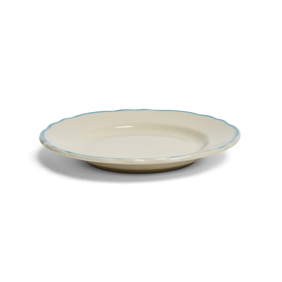 SKYBLUE SCALLOP - APP PLATE (7.25")
