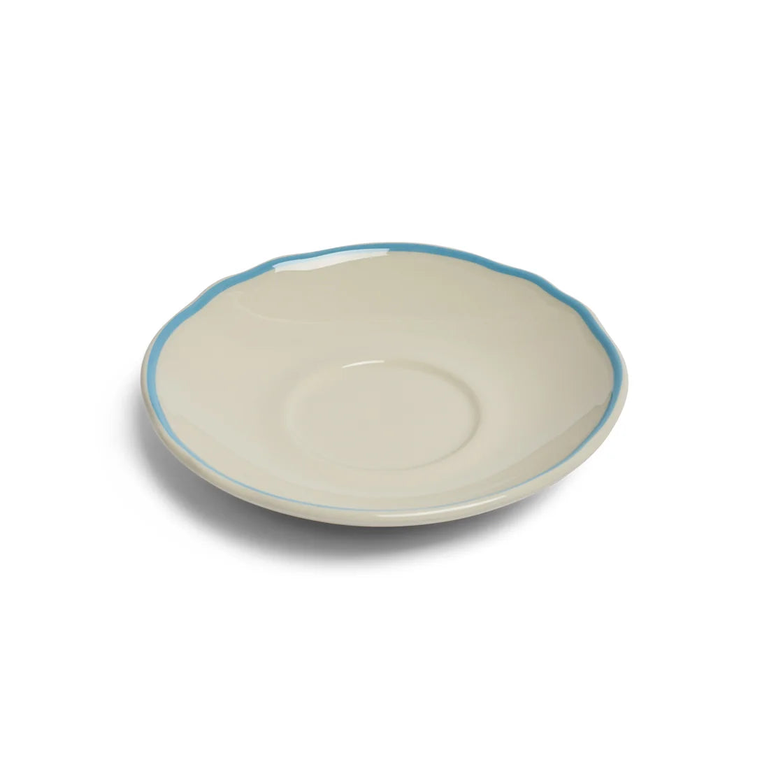 SKYBLUE SCALLOP - SAUCER (5.62")