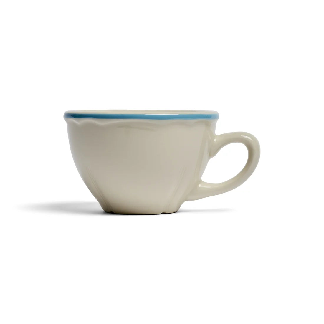 SKYBLUE SCALLOP - TEA CUP (7.25OZ)
