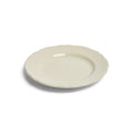 SCALLOPED WHITES - APP PLATE (7.25")