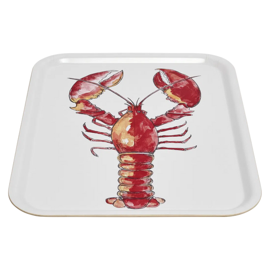 Shelly Lobster Tray serving and catchall piece, with a clean, polished finish and distinctive shape or artwork; useful for snacks and small bites, or for organizing jewelry, keys, and countertop essentials. Alternate product view shows more of the shape, finish, and design details.