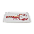 SHELLY LOBSTER TRAY (16.9"x13")