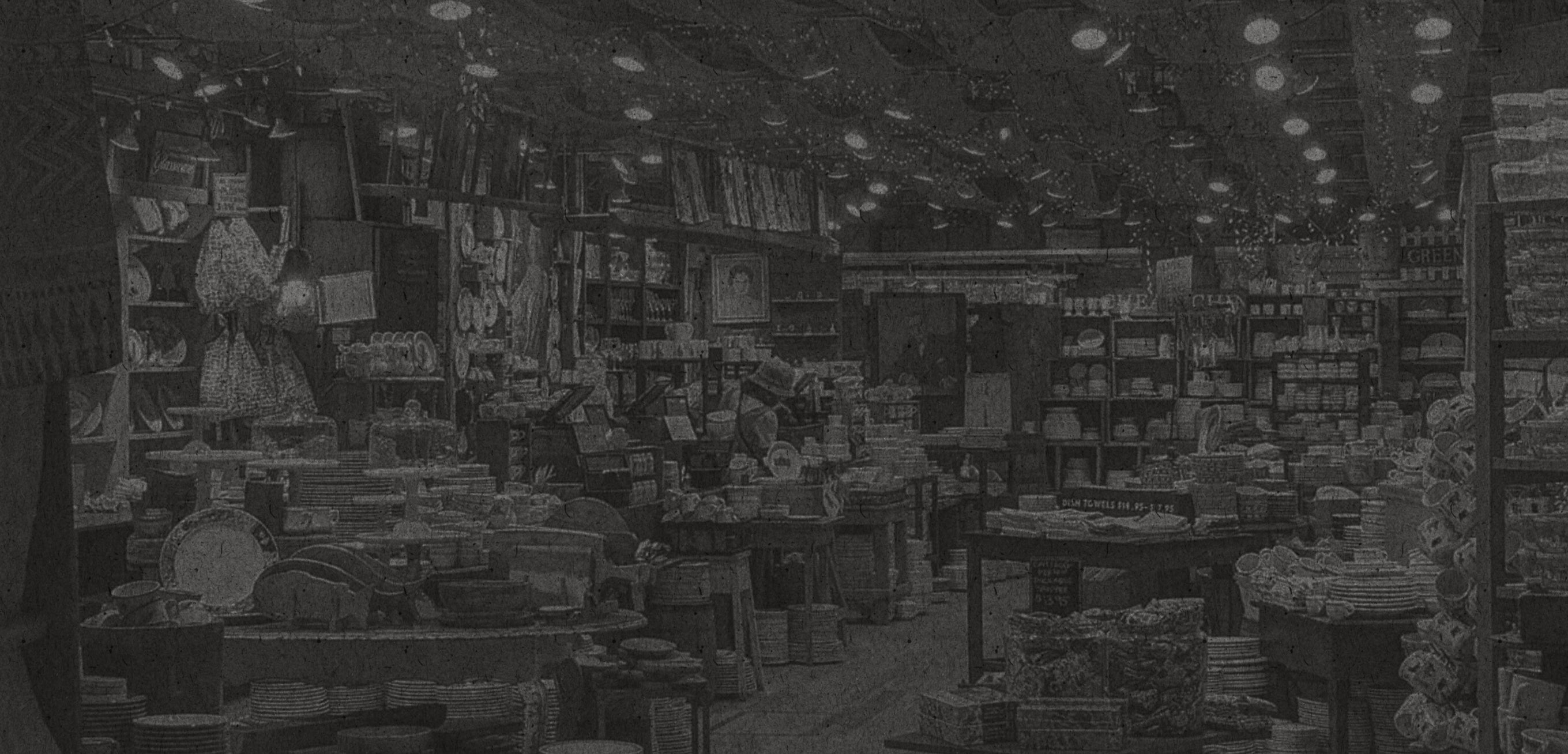 View of the inside of the Fishs Eddy store located at 889 Broadway in manhattan. 